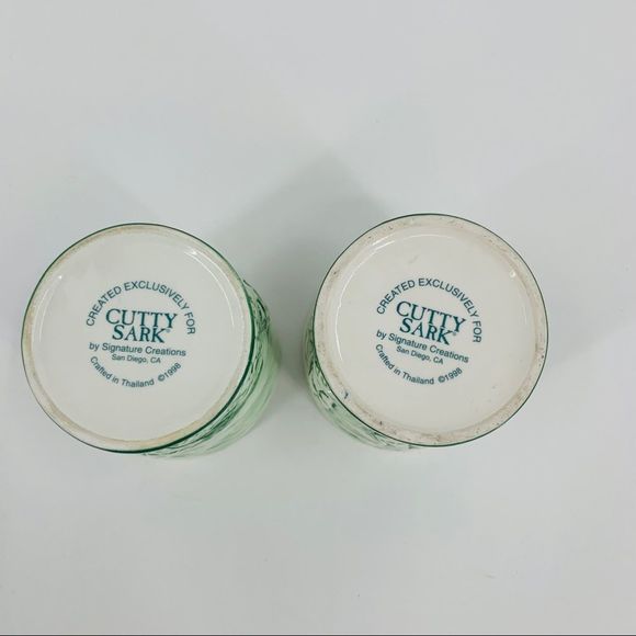 Lot of 2  Cutty Sark Rocks Glasses 9305 Whiskey - Picture 5 of 6